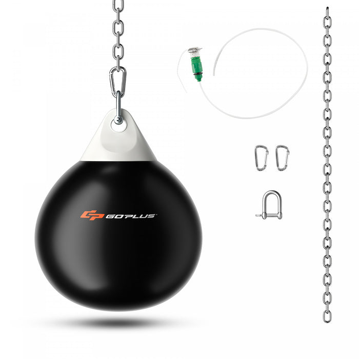 Goplus 18\" 110lbs Heavy Water Filled Punching Aqua Training Boxing Bag Home Gym Hook