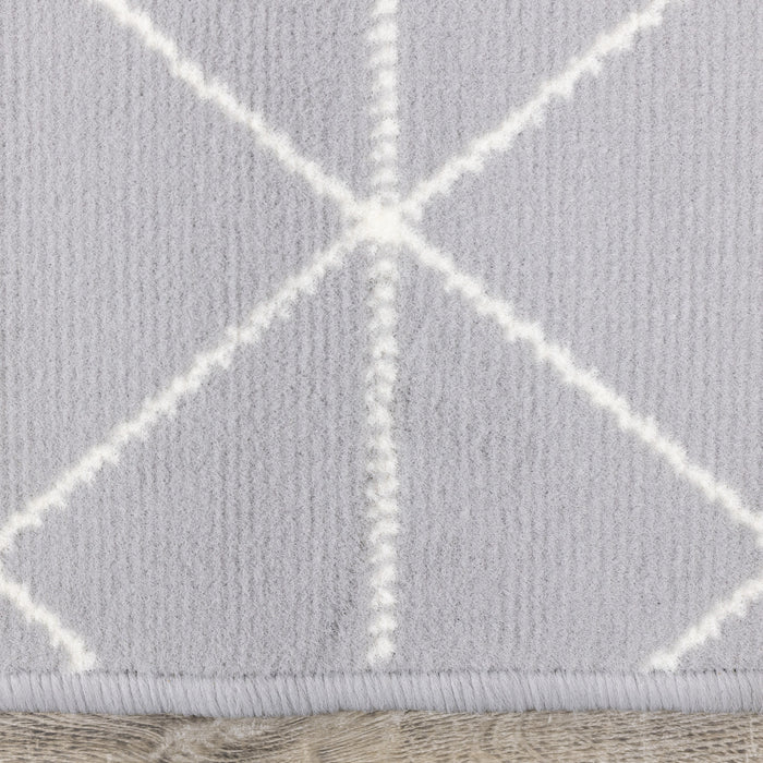 Florence Abstract Triangles Area Rug - 4'7\" x 6'7\"