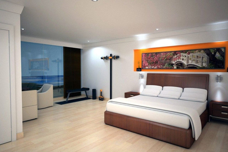 Maxpro Fitness Portable Smart Cable Home Gym - All-in-one Exercise Machine W/bluetooth - Build, Burn & Tone. Strength, Hiit, Plyo - Orange