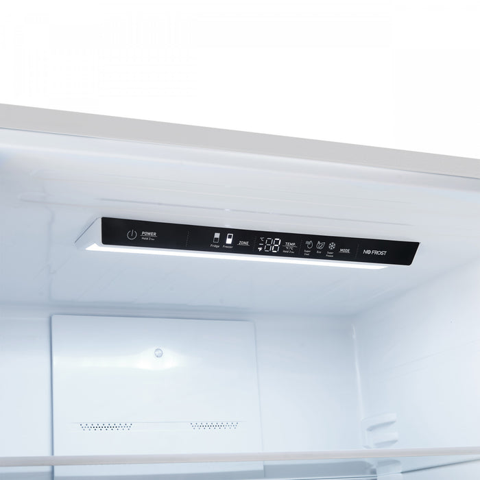 Forno Milano Espresso 31 Inch Bottom Freezer, Stainless Steel, 17.2 cu.ft. - FFFFD1786-31S