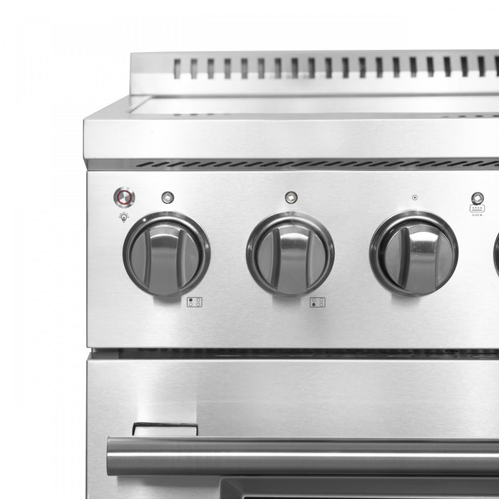 Forno Torino 30\" Induction Range, Stainless Steel - FFSIN0936-30