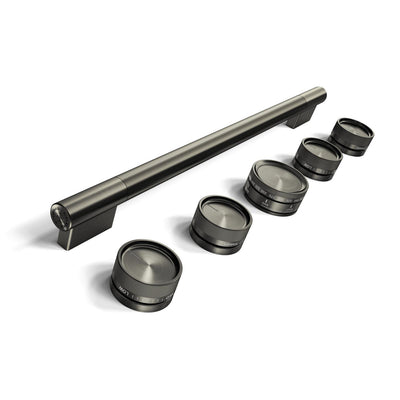 KitchenAid Handle Kit for 30" Commercial-Style Dual Fuel Range – Black Ore – W11774723 | Trousse de poignées KitchenAid pour cuisinière à double énergie de style commercial 30 po – minerai noir – W11774723