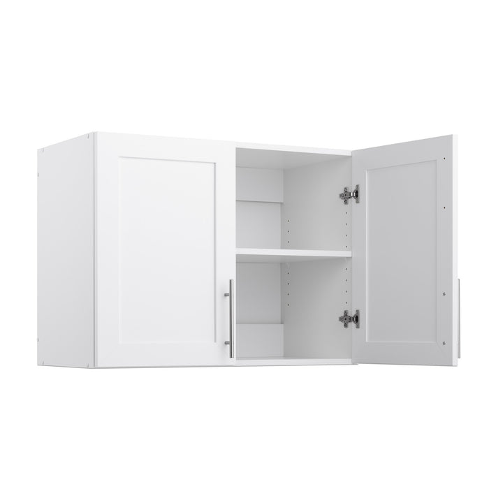 Prepac Elite 32\" Stackable Wall Storage Cabinet - White