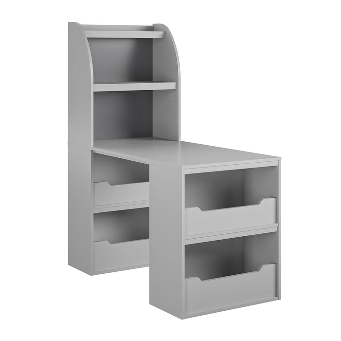 Ameriwood Home Tyler Kids Craft Desk - Dove Grey