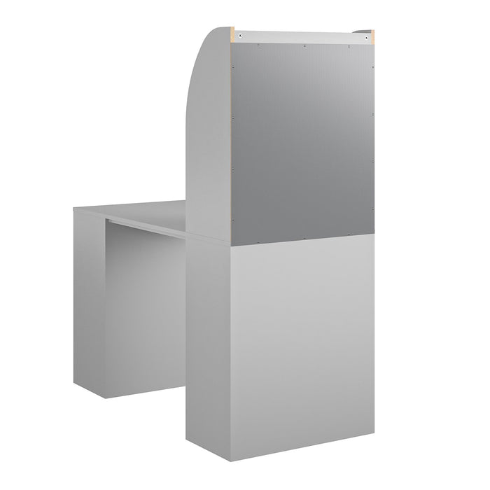 Ameriwood Home Tyler Kids Craft Desk - Dove Grey