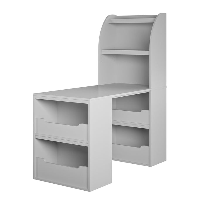 Ameriwood Home Tyler Kids Craft Desk - Dove Grey