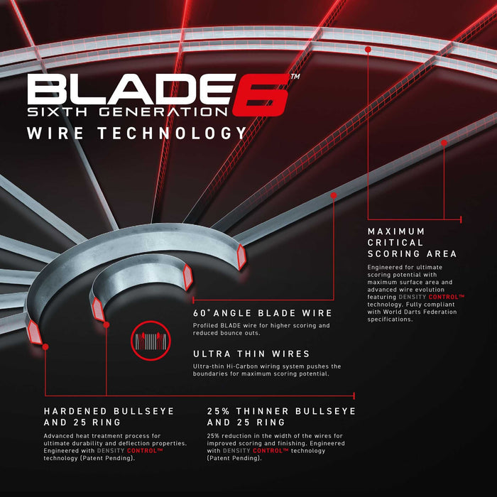 Winmau® Blade 6 Dartboard Set