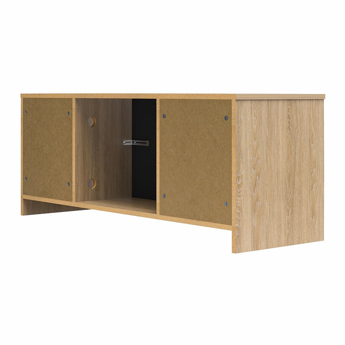 Ameriwood Home Mainstays Electric Fireplace TV Stand for TVs up to 55\" - Natural