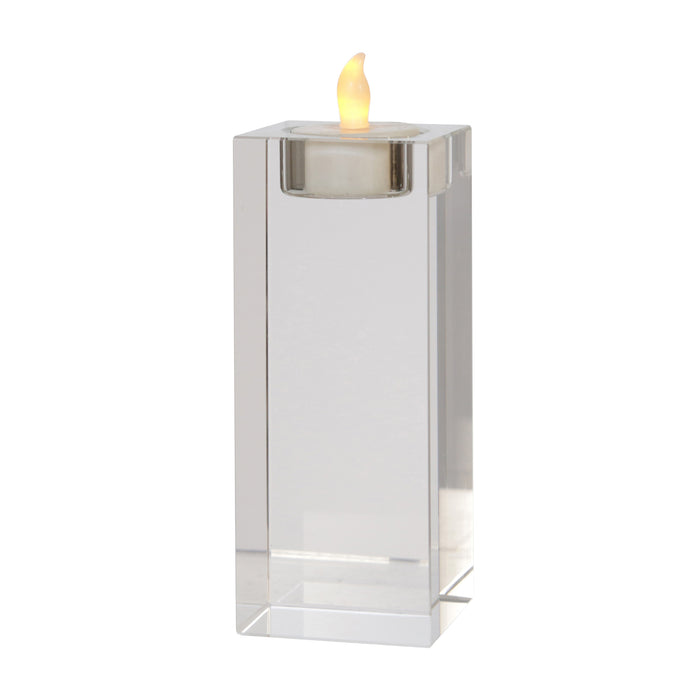 Glass 6\" Candle Holder