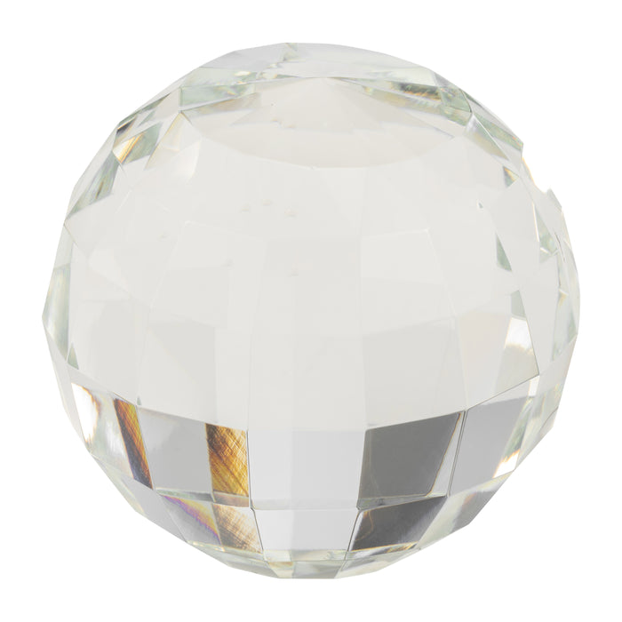 Clear 3\" Crystal Orb