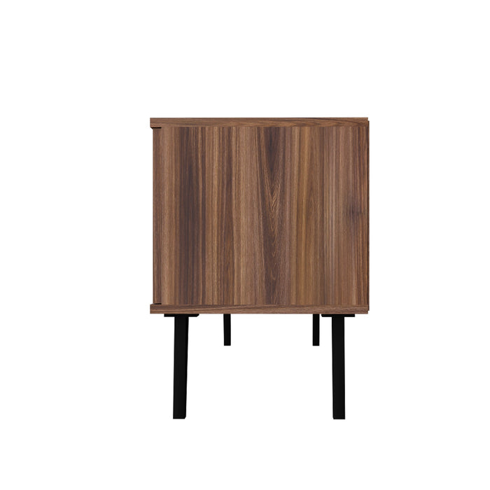 Manhattan Comfort Doyers 62.20\" Mid-Century Modern TV Stand - Multi-Colour