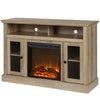 Ameriwood Home Chicago Electric Fireplace TV Console for Flat Screen TVs up to 50\" - Natural
