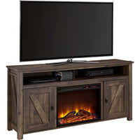 Ameriwood Home Farmington Electric Fireplace TV Console for TVs up to 60