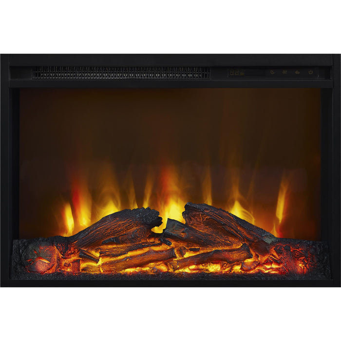 Ameriwood Home Farmington Electric Fireplace TV Console for TVs up to 60\" - Rustic Pine
