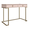 Cosmoliving By Cosmopolitan Camila Writing Desk - Pink