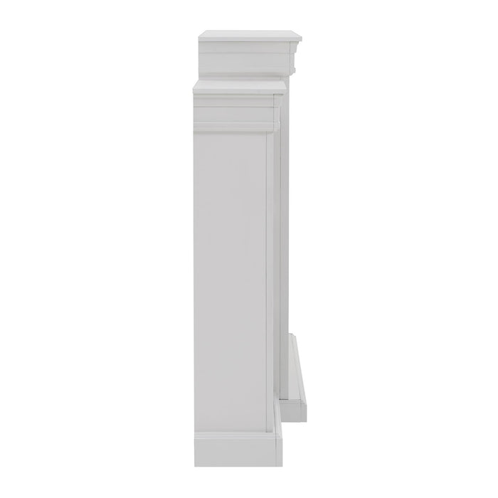Ameriwood Home Lamont Mantel Electric Fireplace - White