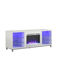 Ameriwood Home Lumina Electric Fireplace TV Stand for TVs up to 70