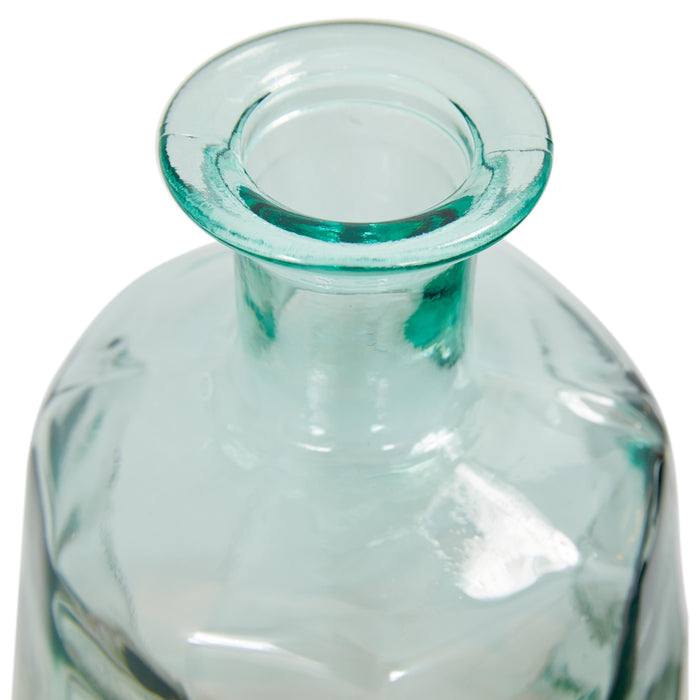 Glass 29\" Vase - Light Blue