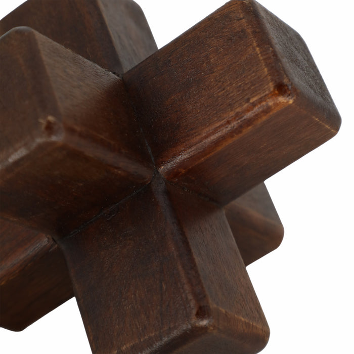 Wood 5\" Jack - Brown