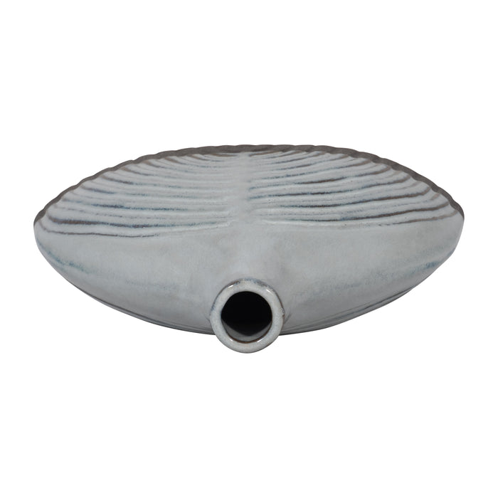 Ceramic 6\" Half Dome Arch Vase - Blue