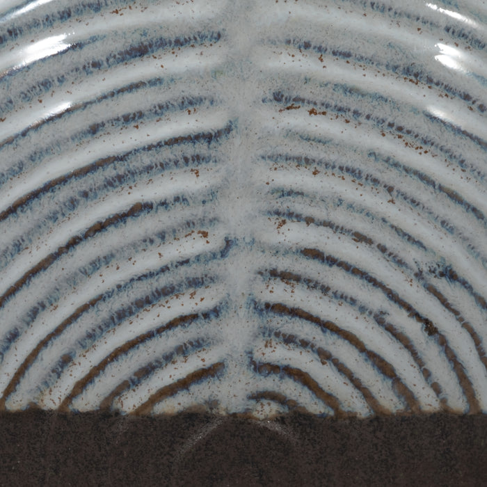 Ceramic 6\" Half Dome Arch Vase - Blue