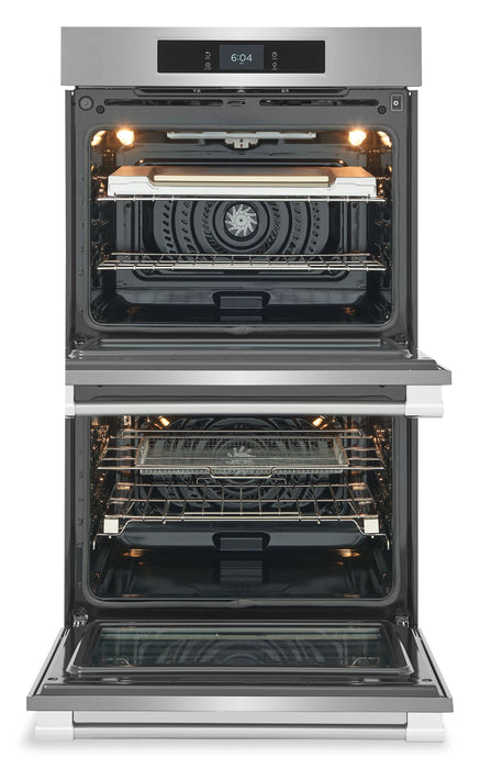 Frigidaire Professional 30'' Double Wall Oven with Stone-Baked Pizza - Smudge-Proof® Stainless Steel - PCWD3085AF