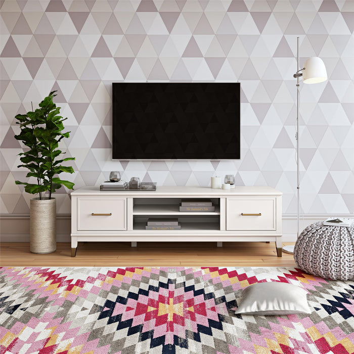 Ameriwood Home Westerleigh TV Stand for TVs up to 65\" - White