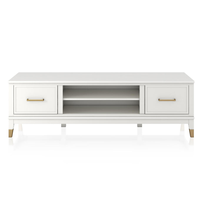 Ameriwood Home Westerleigh TV Stand for TVs up to 65\" - White