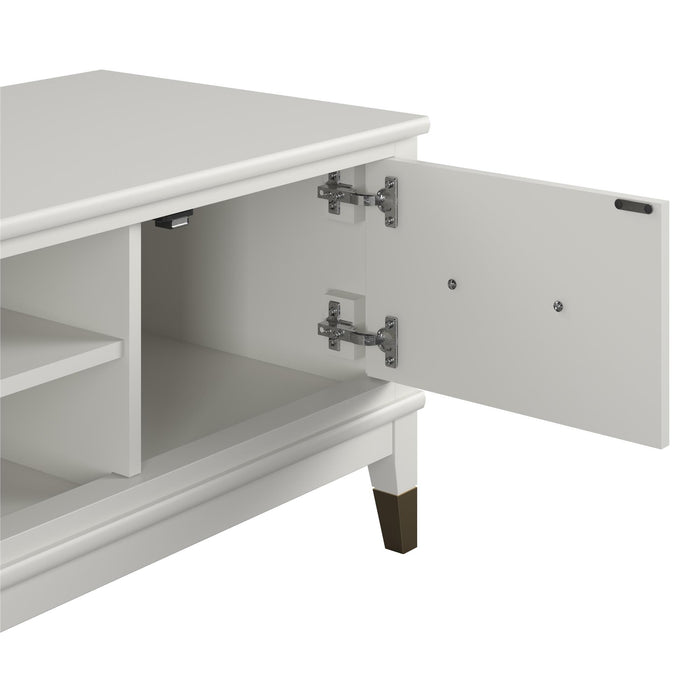 Ameriwood Home Westerleigh TV Stand for TVs up to 65\" - White