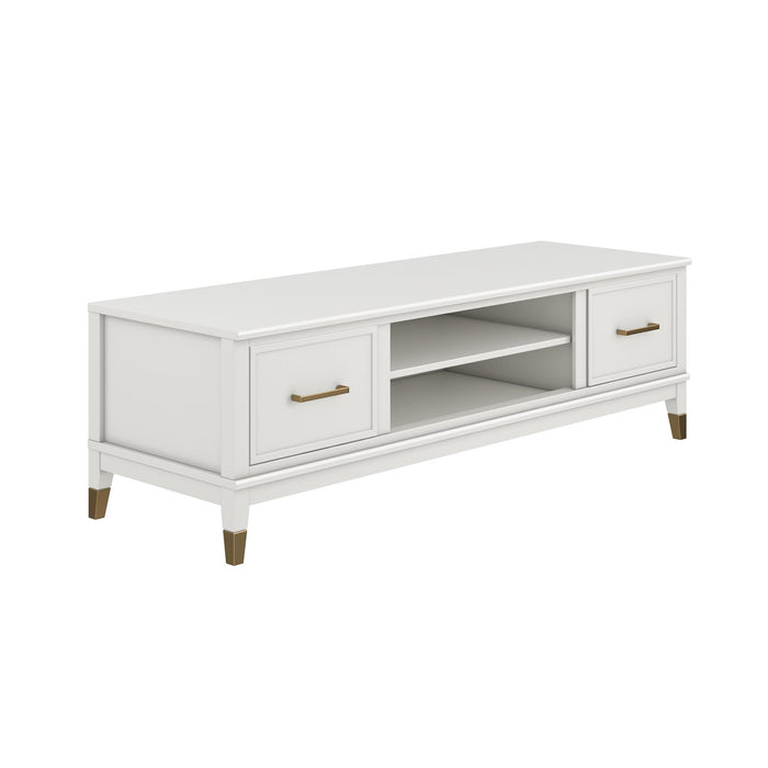 Ameriwood Home Westerleigh TV Stand for TVs up to 65\" - White