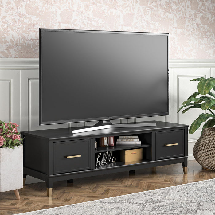 Ameriwood Home Westerleigh TV Stand for TVs up to 65\" - Black