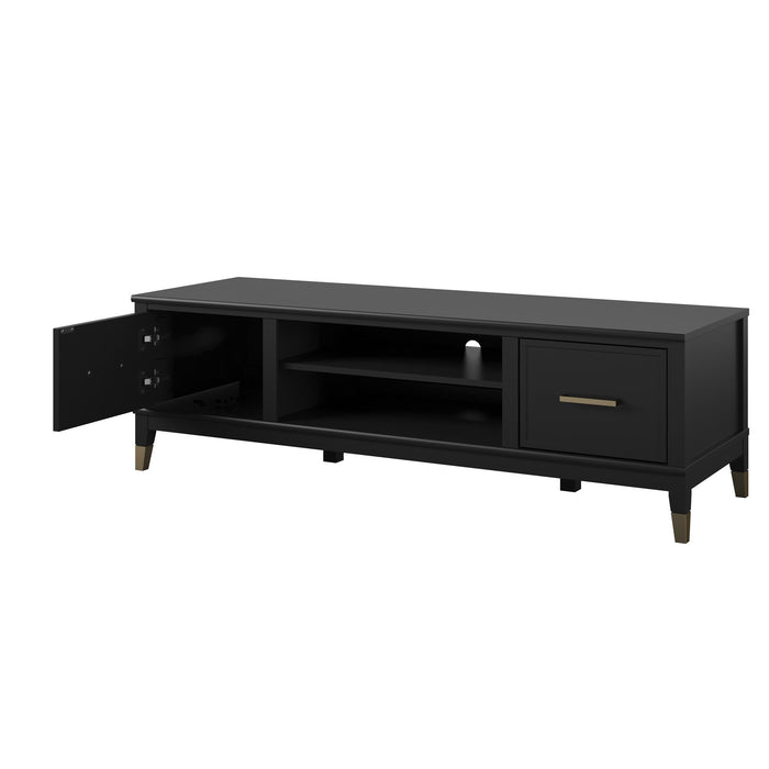 Ameriwood Home Westerleigh TV Stand for TVs up to 65\" - Black