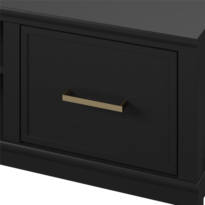 Ameriwood Home Westerleigh TV Stand for TVs up to 65\" - Black