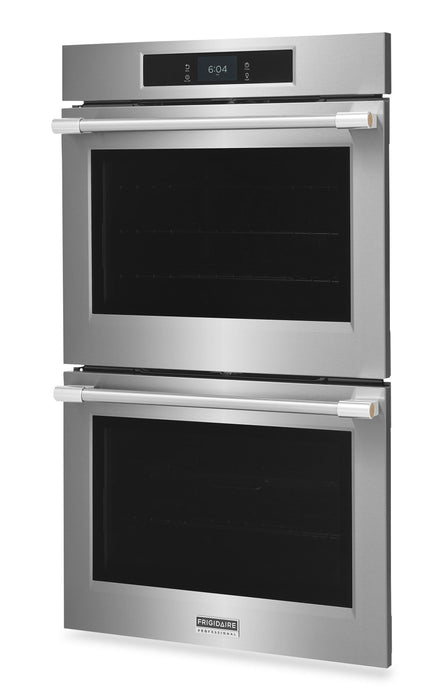 Frigidaire Professional 30'' Double Wall Oven with Stone-Baked Pizza - Smudge-Proof® Stainless Steel - PCWD3085AF