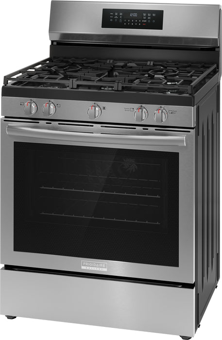 Frigidaire Gallery 5.1 Cu. Ft. Rear Control Gas Range with Total Convection - GCRG3059BF