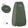 Outsunny Pop Up Shower Tent Portable Dressing Changing Room Privacy Shelter Tents For Outdoor Camping Beach Toilet And Indoor Photo Shoot W/ Carrying Bag, Army Green