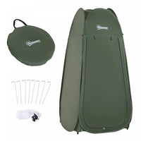 Outsunny Pop Up Shower Tent Portable Dressing Changing Room Privacy Shelter Tents For Outdoor Campin