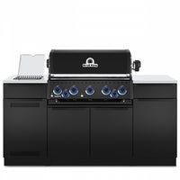 Broil King Baron 590i Shadow 5-Burner Built-In 45,000-BTU Natural Gas BBQ - 876847 Grill 