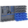 Durhand 44 Piece Wall Mounted Storage Bins