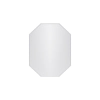 Forge 22 Inch Frameless Octagonal Mirror In Chrome