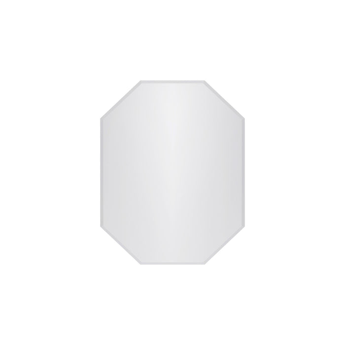 Forge 22 Inch Frameless Octagonal Mirror In Chrome