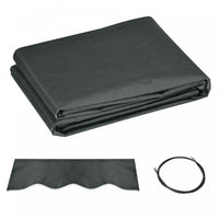 Outsunny 13' X 8' Retractable Awning Fabric Replacement Outdoor Sunshade Canopy Awning Cover, Uv Pro