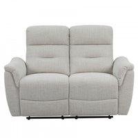 Marsden 57 in. Upholstered Power Reclining Loveseat - Beige 
