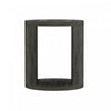 Alure Contemporary 20\" End Table in Charcoal