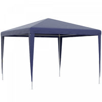 Outsunny 10x10ft Party Tent Portable Gazebo, Folding Garden Canopy Event Shelter Outdoor Sunshade Da