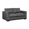 Cleo Contemporary Upholstered Loveseat in Pewter | Canape Loveseat Contemporain Cleo Rembourre en Etain
