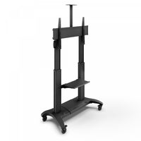 Kanto MTMA100PL Mobile TV Cart with Adjustable Shelf and Built-in Handles for 55