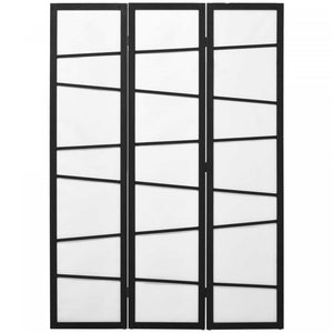 Homcom 3-panel Room Divider Folding Privacy Screen For Bedroom