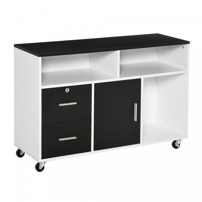 Homcom File Cabinet With 2 Lockable Drawers