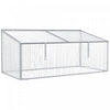 Outsunny 39''x23.5''x17.25'' Outdoor & Indoor Greenhouse For Plants Larger Room With Adjustable Sunshine Board, Cold Frame